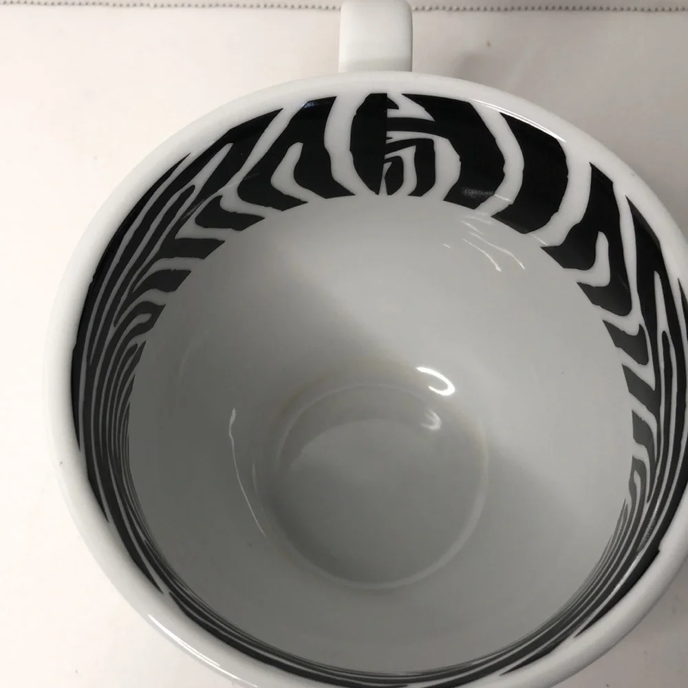 Pier 1 Imports Zebra 16 oz Ceramic Mug
